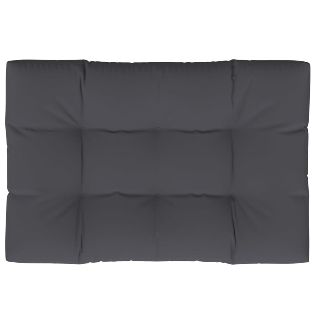 vidaXL Pallet Sofa Cushion Anthracite 47.2"x31.5"x3.9"