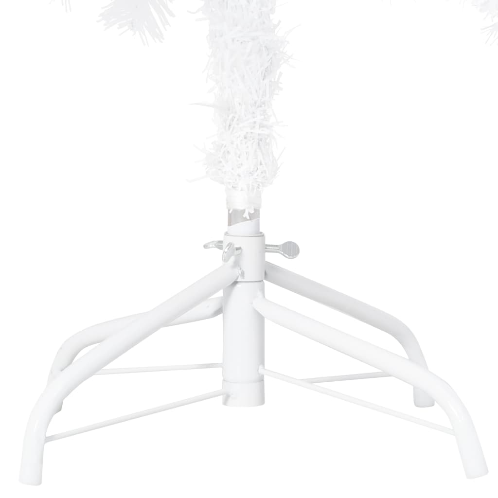 vidaXL Artificial Christmas Tree with LEDs&Thick Branches White 59.1"