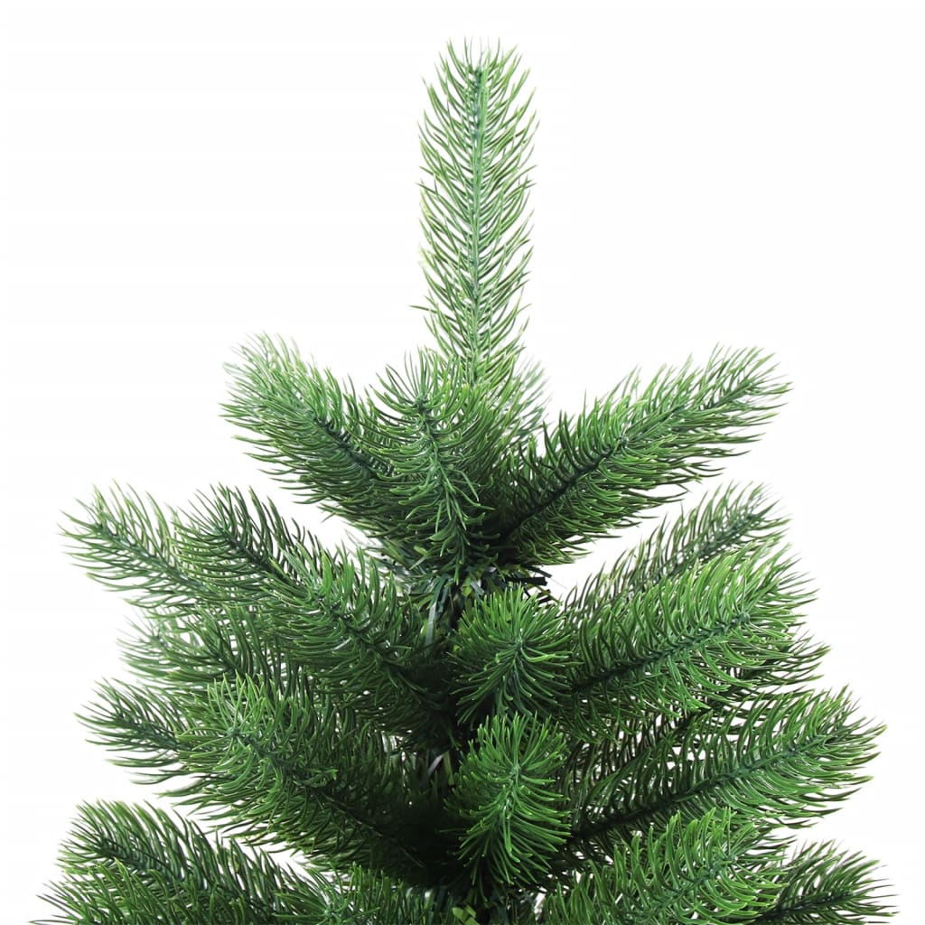 vidaXL Artificial Pre-lit Christmas Tree 25.6" Green