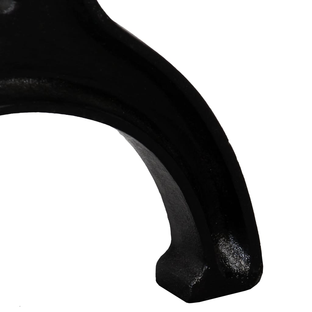 vidaXL Bench Legs 2 pcs X-Frame Cast Iron