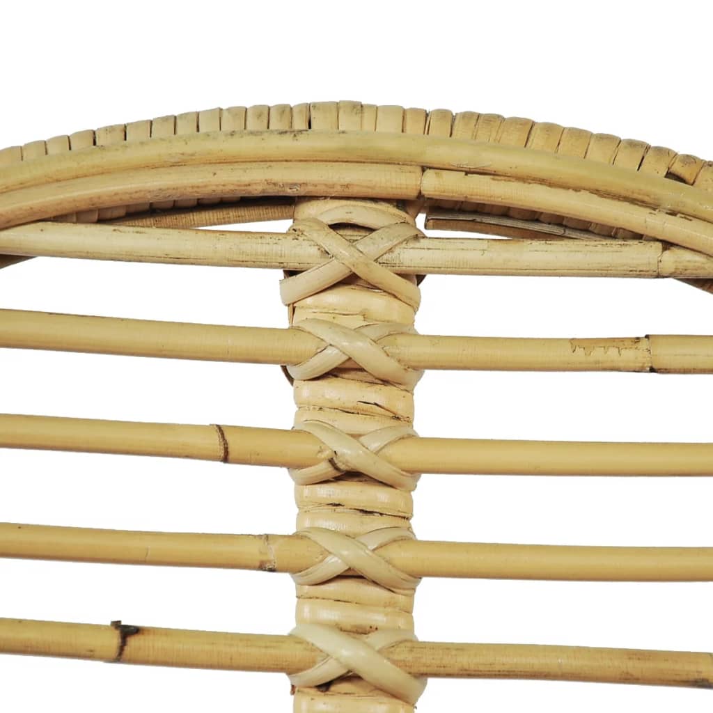 vidaXL Dining Chairs 4 pcs Natural Rattan | vidaXL.com
