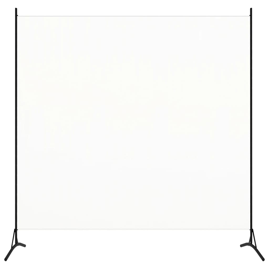 vidaXL 1-Panel Room Divider Cream White 68.9"x70.9"