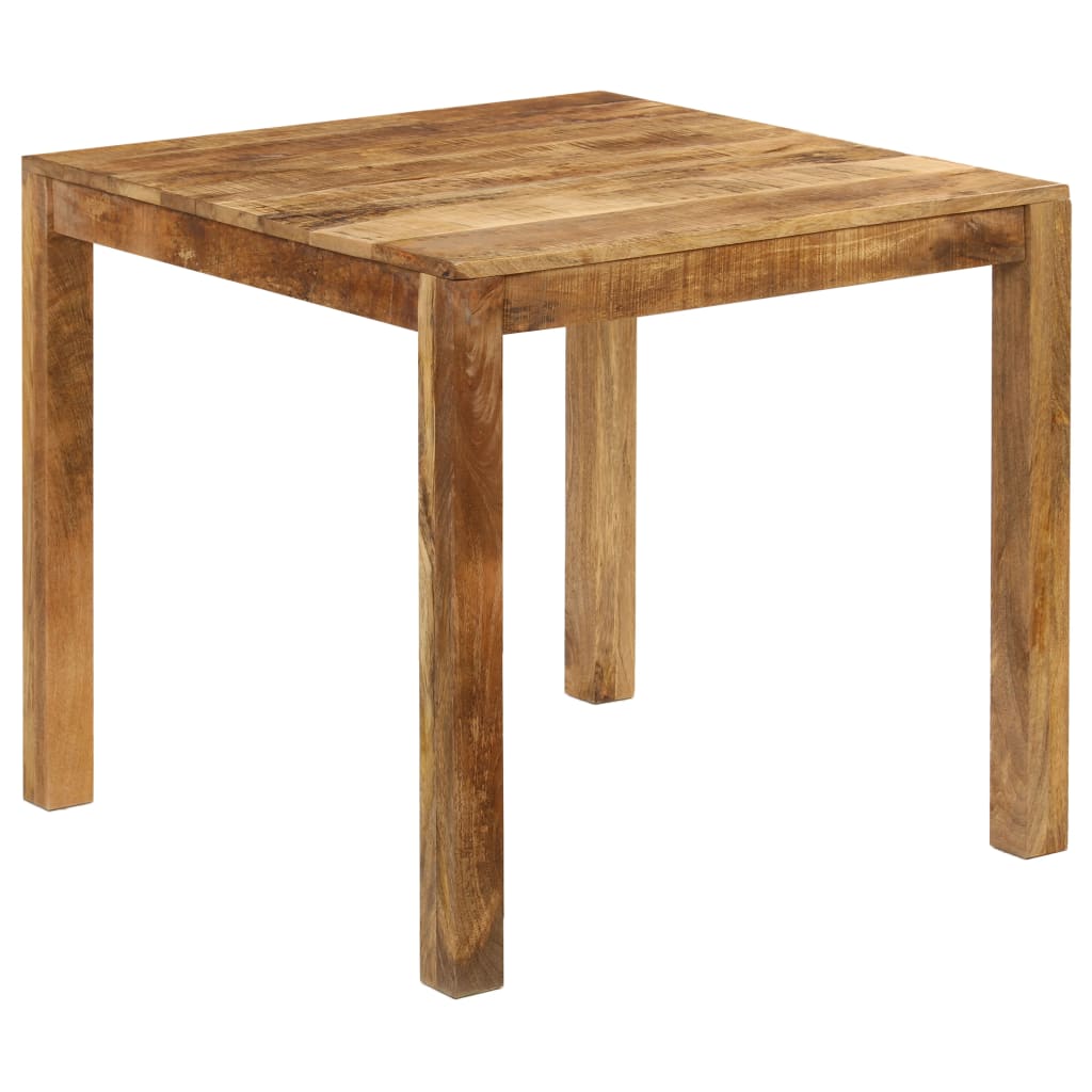 vidaXL Dining Table Solid Mango Wood 32.3"x31.5"x29.9"