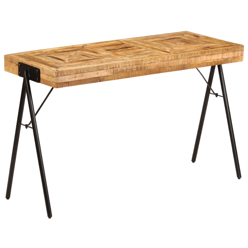 vidaXL Writing Table Solid Mango Wood 46.5"x19.7"x29.5"