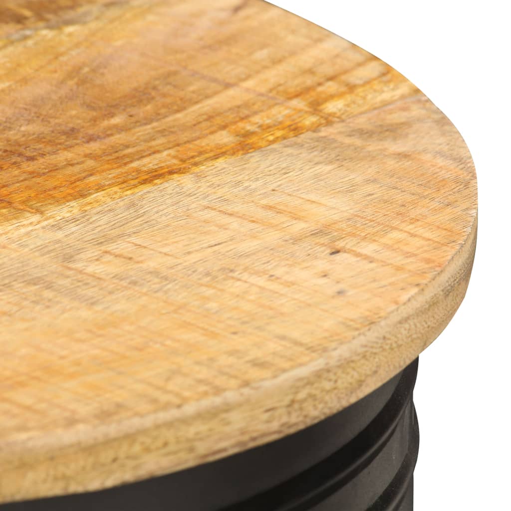 vidaXL Coffee Table 16.9"x21.7" Solid Mango Wood