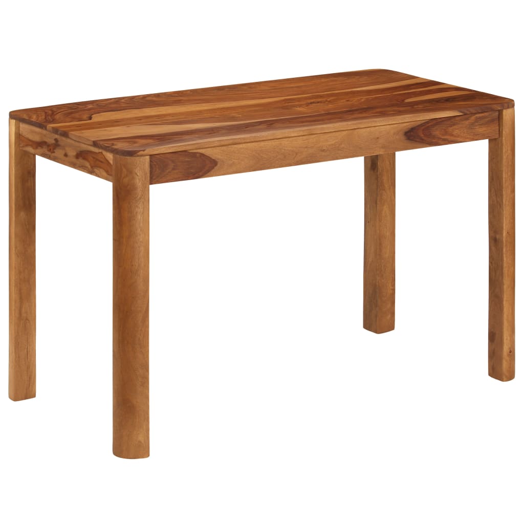 vidaXL Dining Table Solid Sheesham Wood 47.2"x23.6"x29.9"