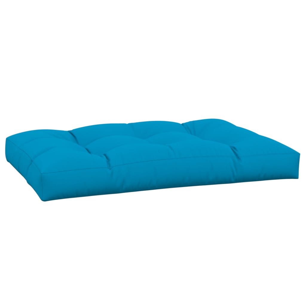 vidaXL Pallet Sofa Cushion Blue 47.2"x31.5"x3.9"