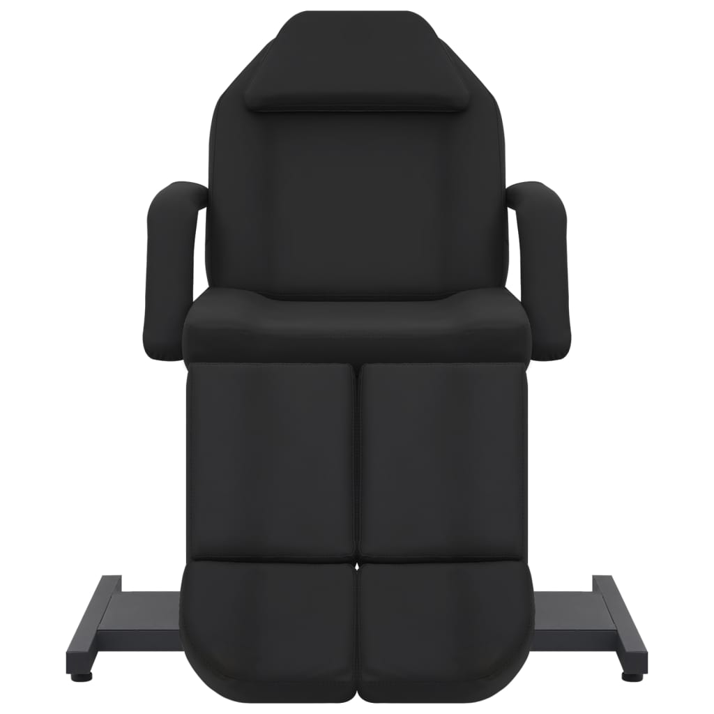vidaXL Beauty Treatment Chair Faux Leather Black 70.9"x24.4"x30.7"