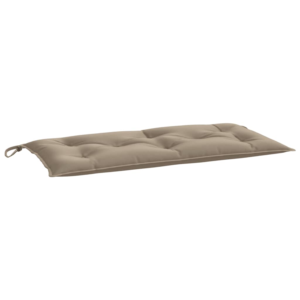 vidaXL Garden Bench Cushion Taupe 39.4x19.7"x2.8" Fabric"