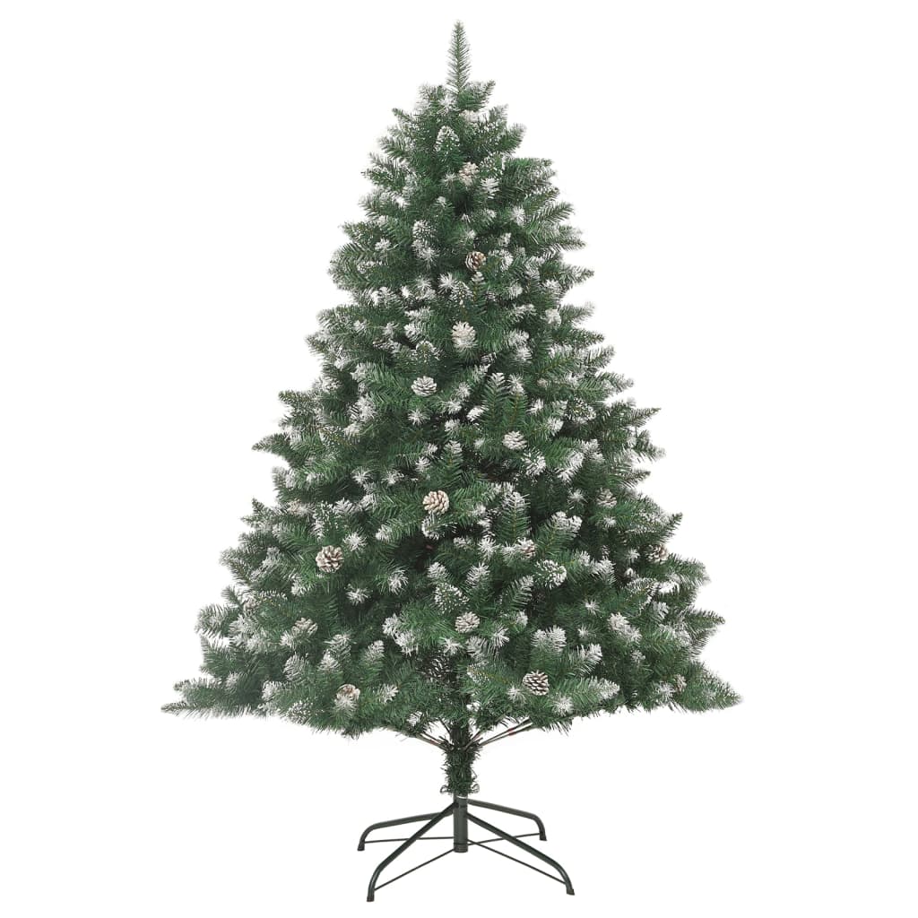 vidaXL Artificial Christmas Tree with Stand 70.9" PVC