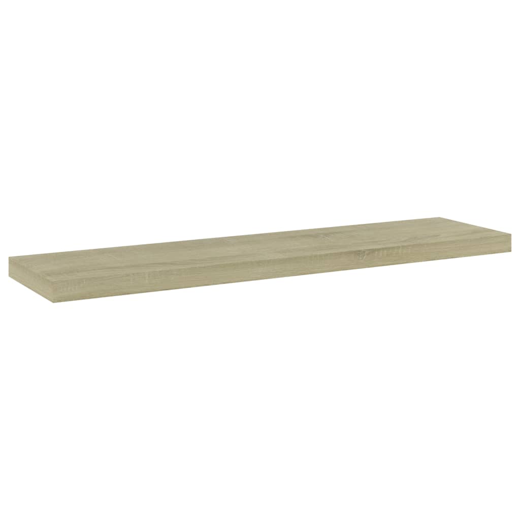 vidaXL Bookshelf Boards 8 pcs Sonoma Oak 15.7"x3.9"x0.6" Engineered Wood