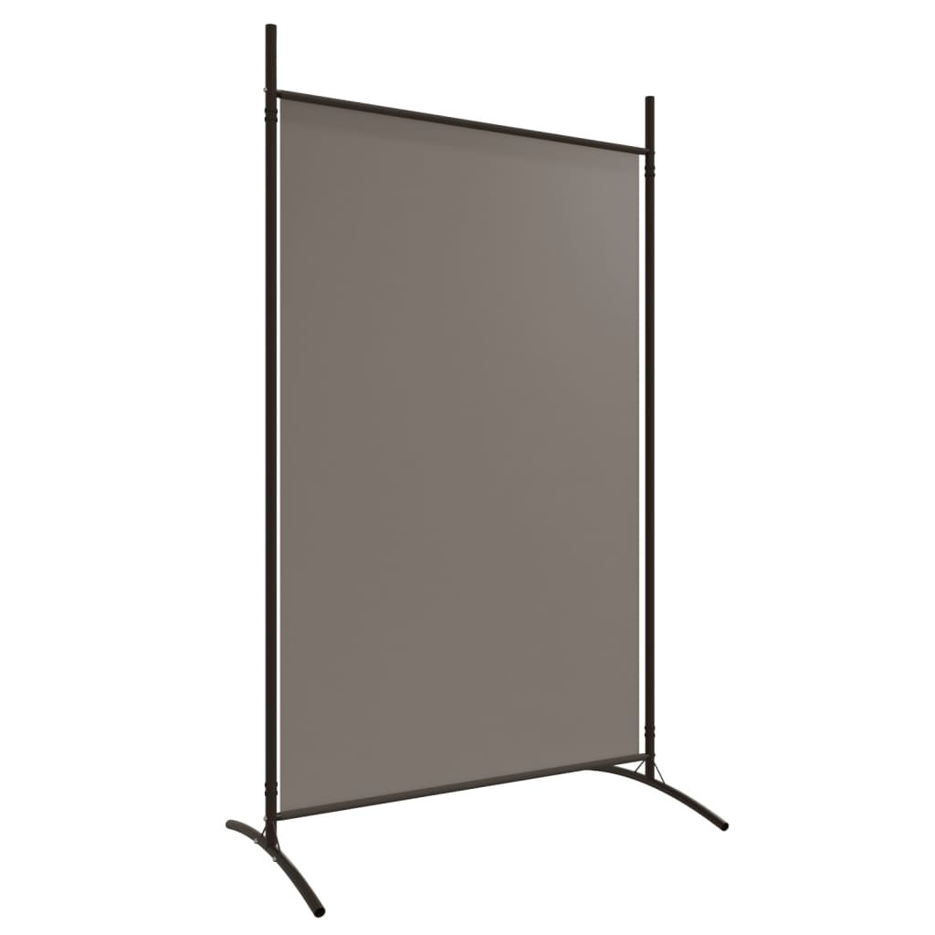 vidaXL 4-Panel Room Divider Anthracite 136.2"x70.9" Fabric