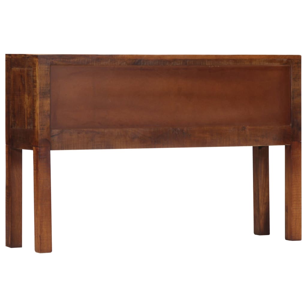 vidaXL Sideboard 46.5"x11.8"x29.5" Solid Mango Wood