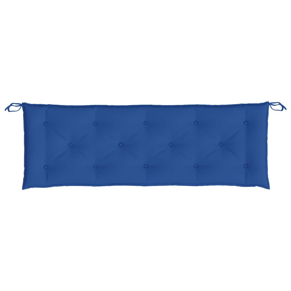 vidaXL Garden Bench Cushion Blue 59.1"x19.7"x2.8" Fabric