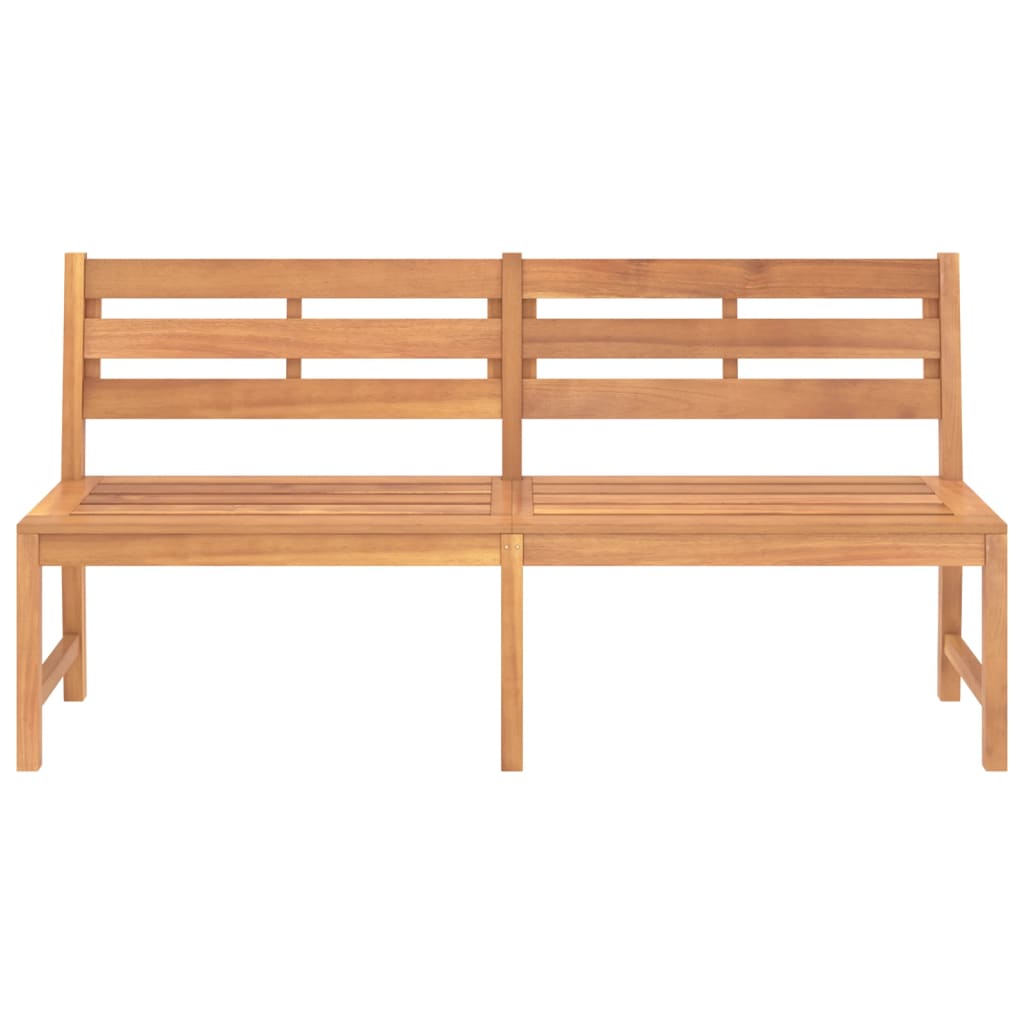 vidaXL Patio Bench 70.9" Solid Teak Wood