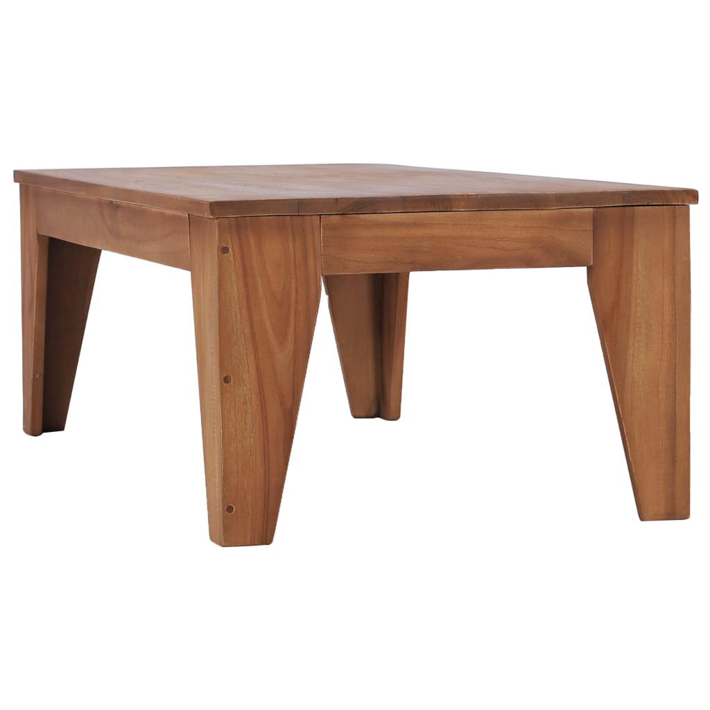 vidaXL Coffee Table 47.2"x23.6"x15.7" Solid Teak Wood