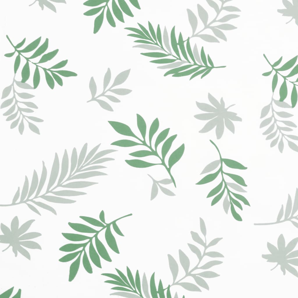 vidaXL Garden Bench Cushion Leaf Pattern 59.1"x19.7"x2.8" Oxford Fabric