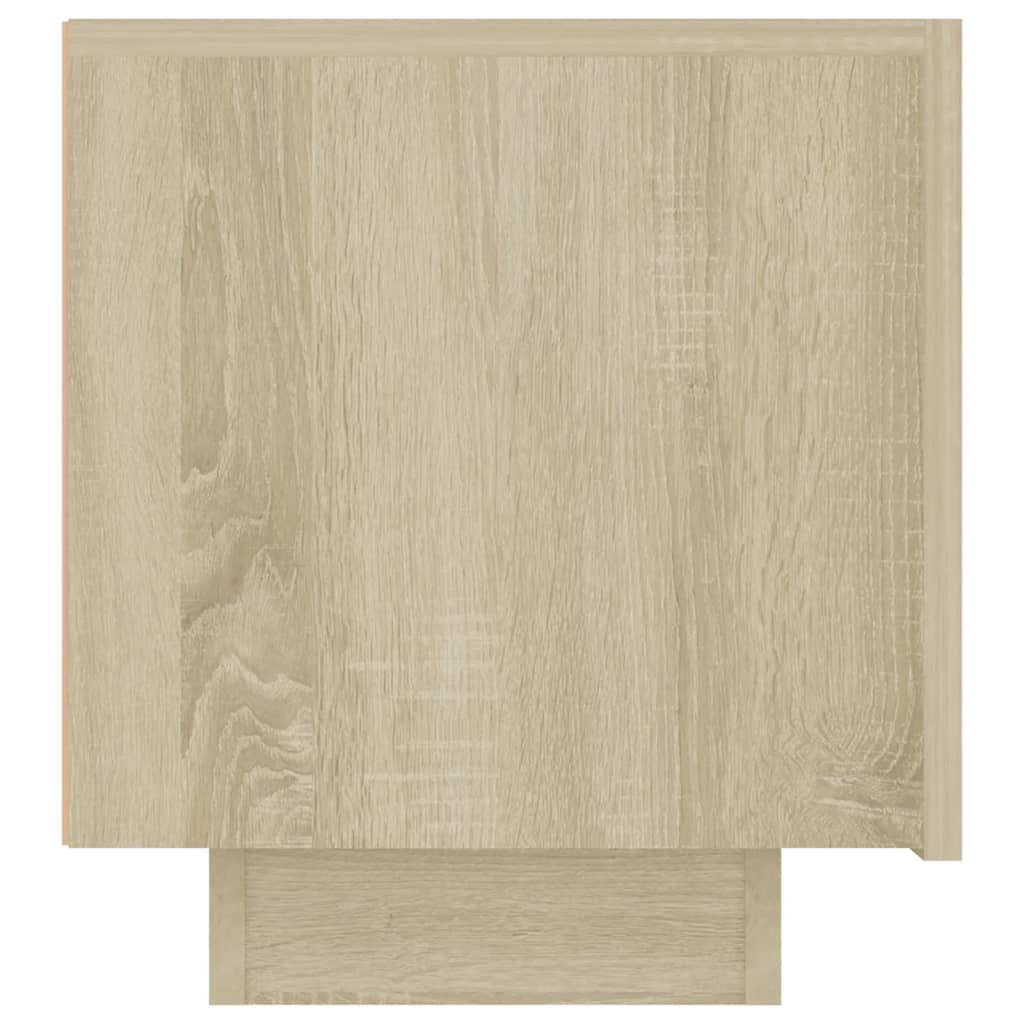 vidaXL TV Stand Sonoma Oak 39.4"x13.8"x15.7" Engineered Wood