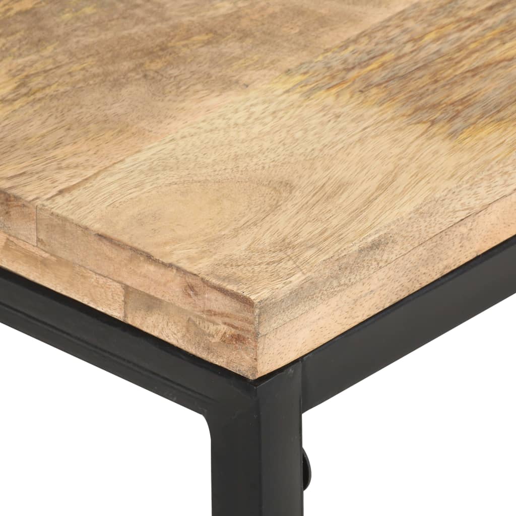 vidaXL Coffee Table 43.3"x23.6"x13.8" Solid Mango Wood