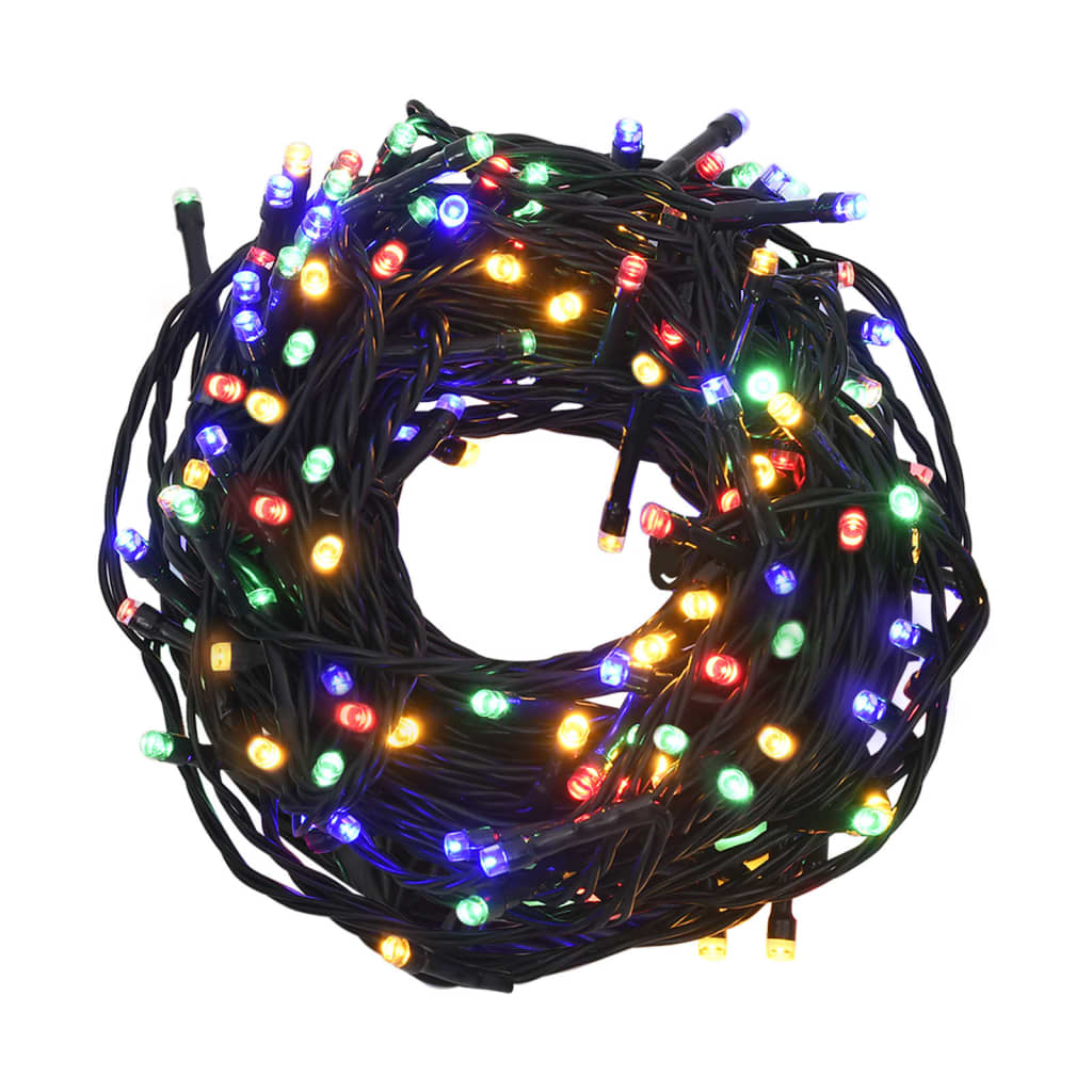 vidaXL LED String with 150 LEDs Multicolor 49.2' PVC