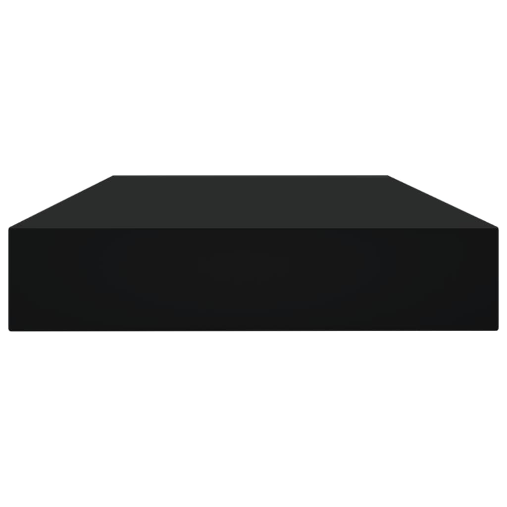 vidaXL Bookshelf Boards 8 pcs Black 39.4"x3.9"x0.6" Chipboard
