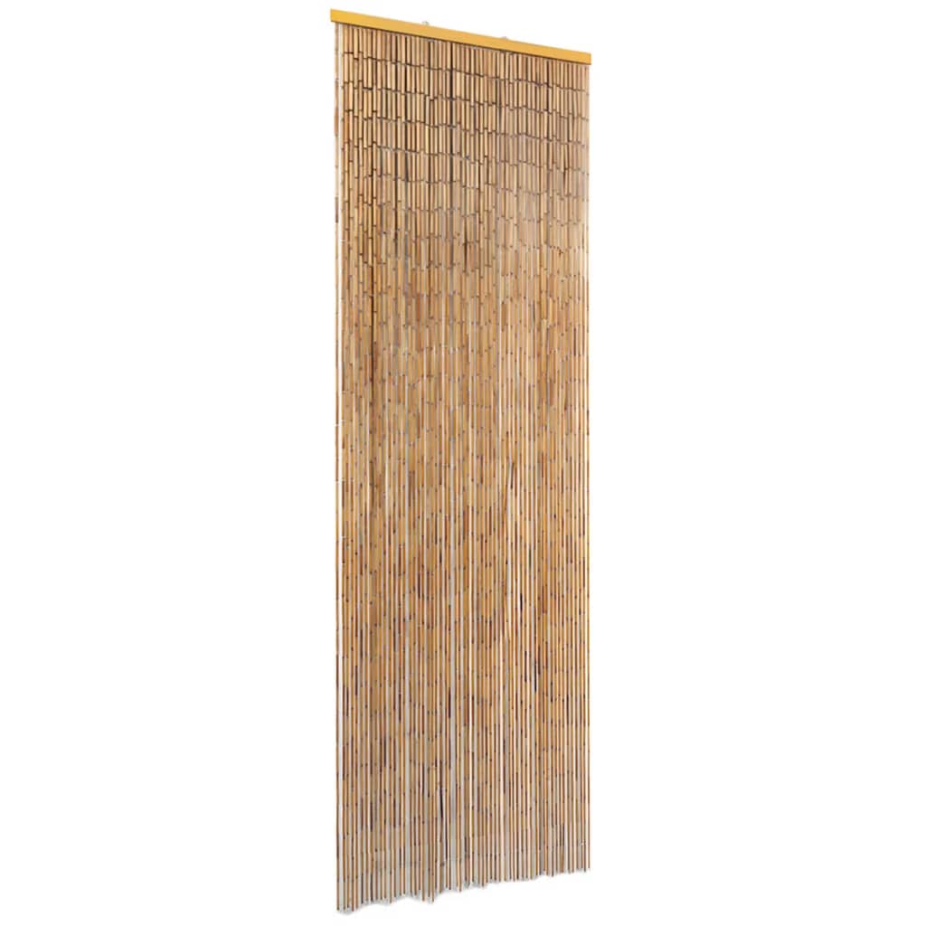 vidaXL Insect Door Curtain Bamboo 22"x72.8"