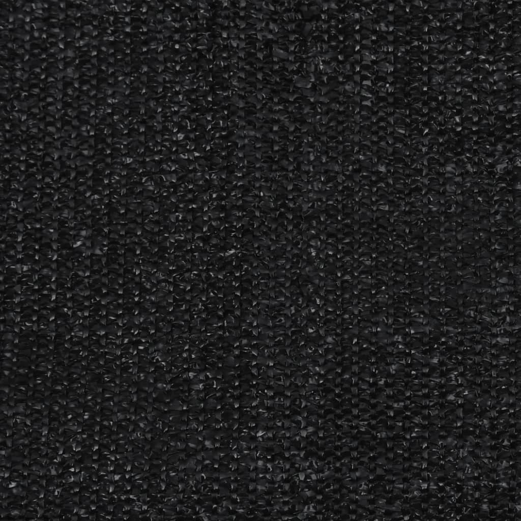 vidaXL Outdoor Roller Blind 23.6"x55.1" Black