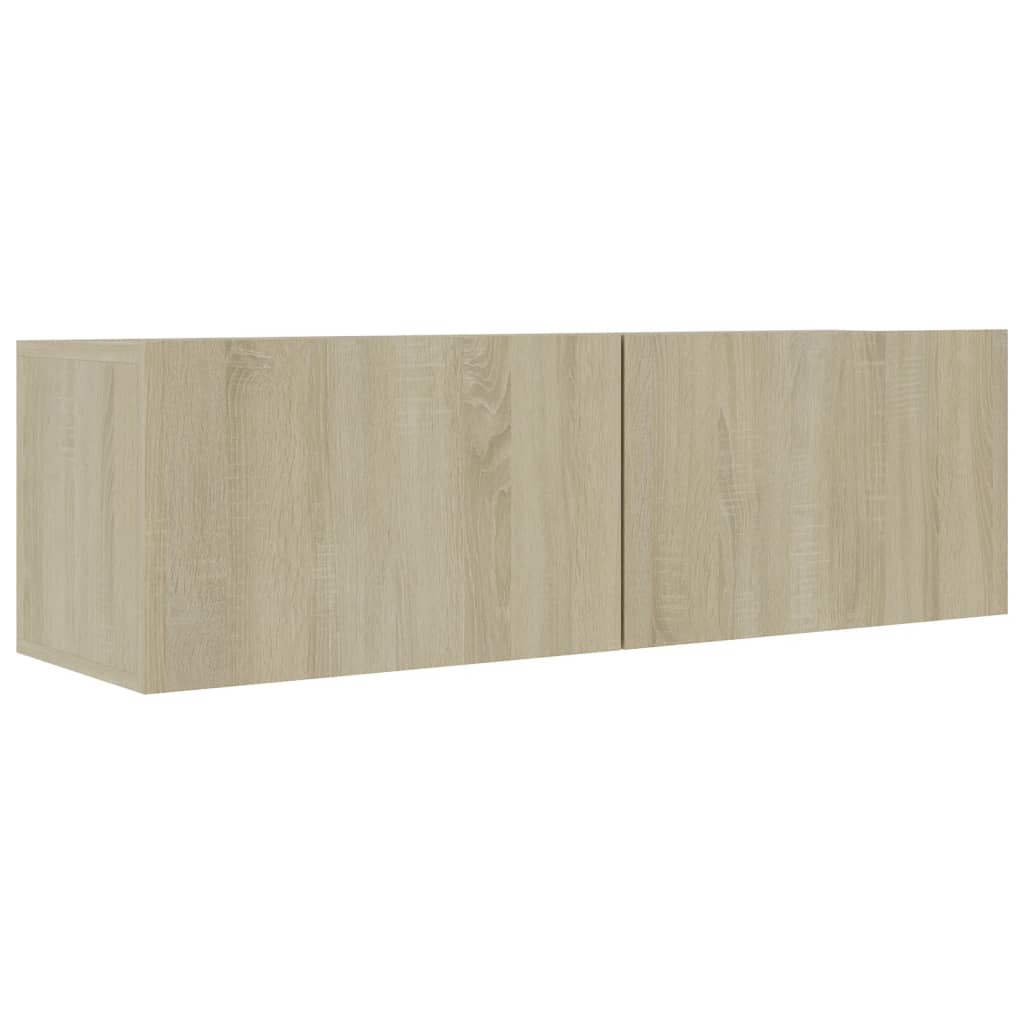 vidaXL 6 Piece TV Cabinet Set Sonoma Oak Chipboard