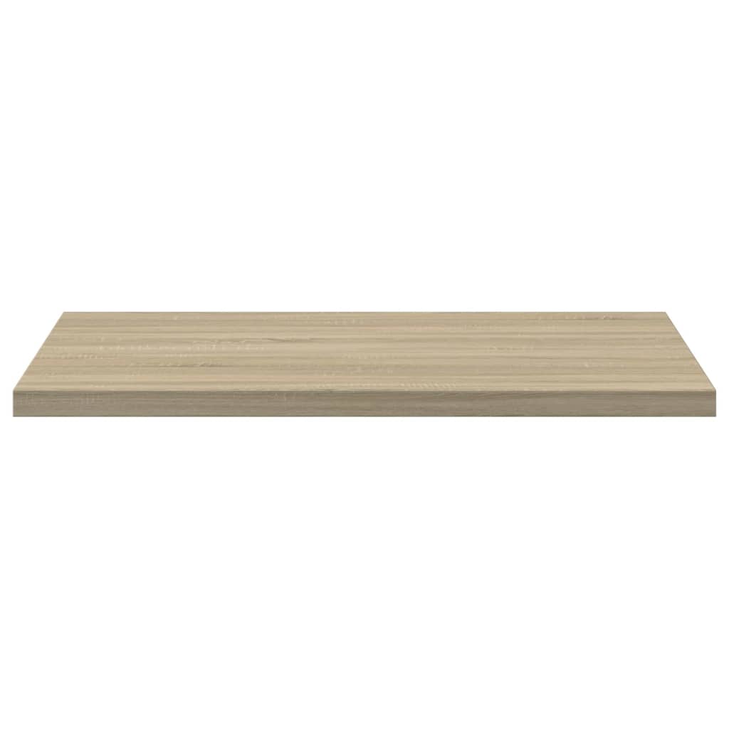 vidaXL Bookshelf Boards 4 pcs Sonoma Oak 15.7"x15.7"x0.6" Engineered Wood