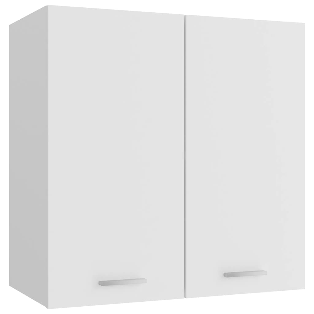 vidaXL Hanging Cabinet White 23.6"x12.2"x23.6" Engineered Wood