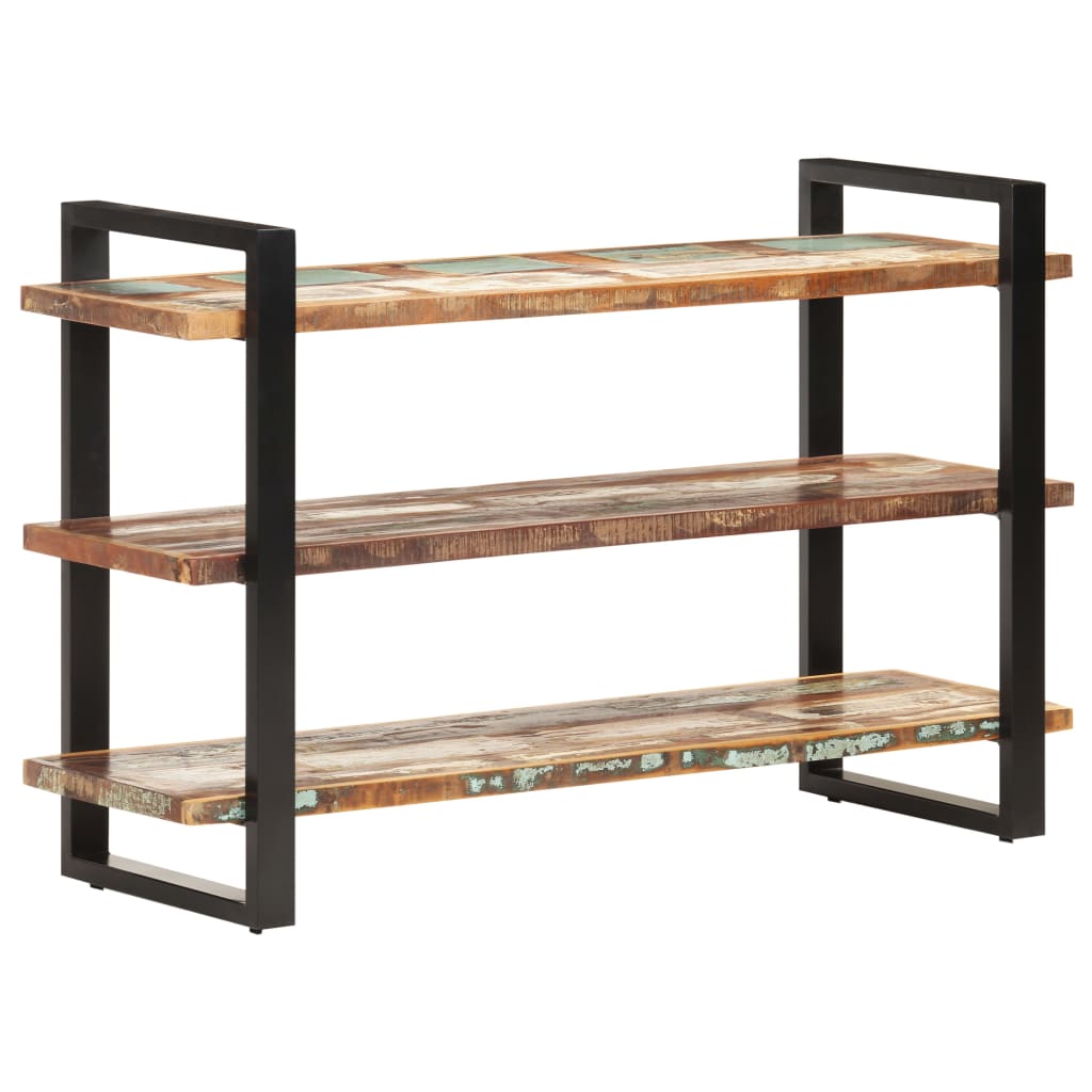 vidaXL Sideboard with 3 Shelves 47.2"x15.7"x29.5" Solid Reclaimed Wood