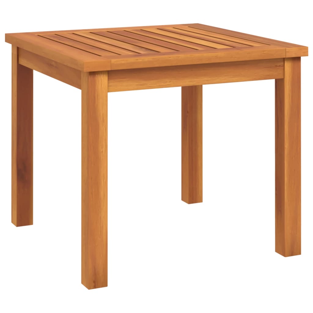 vidaXL Coffee Table 15.7"x15.7"x14.2" Solid Wood Acacia