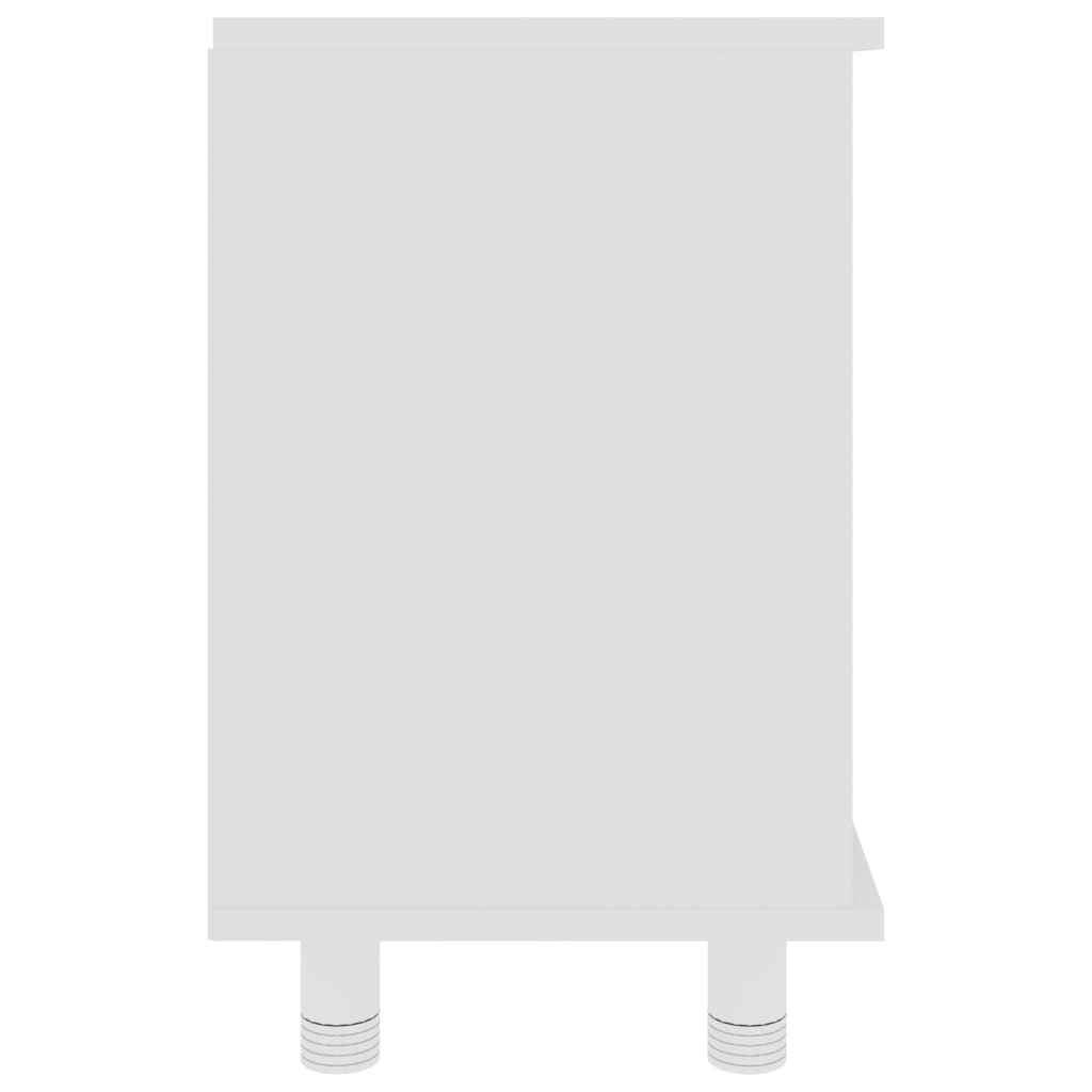 vidaXL Bathroom Cabinet White 23.6"x12.6"x21.1" Engineered Wood