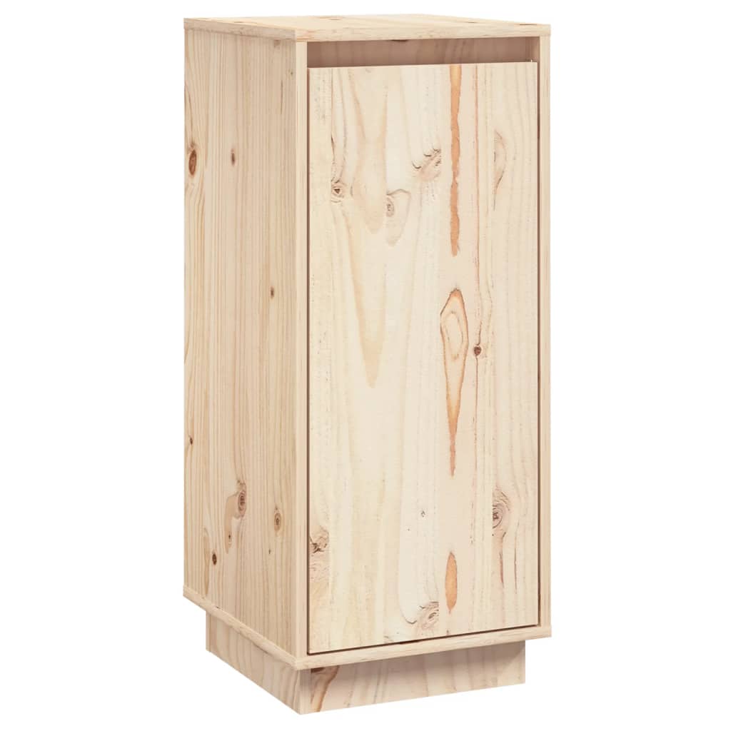 vidaXL Sideboards 2 pcs 12.4"x13.4"x29.5" Solid Wood Pine