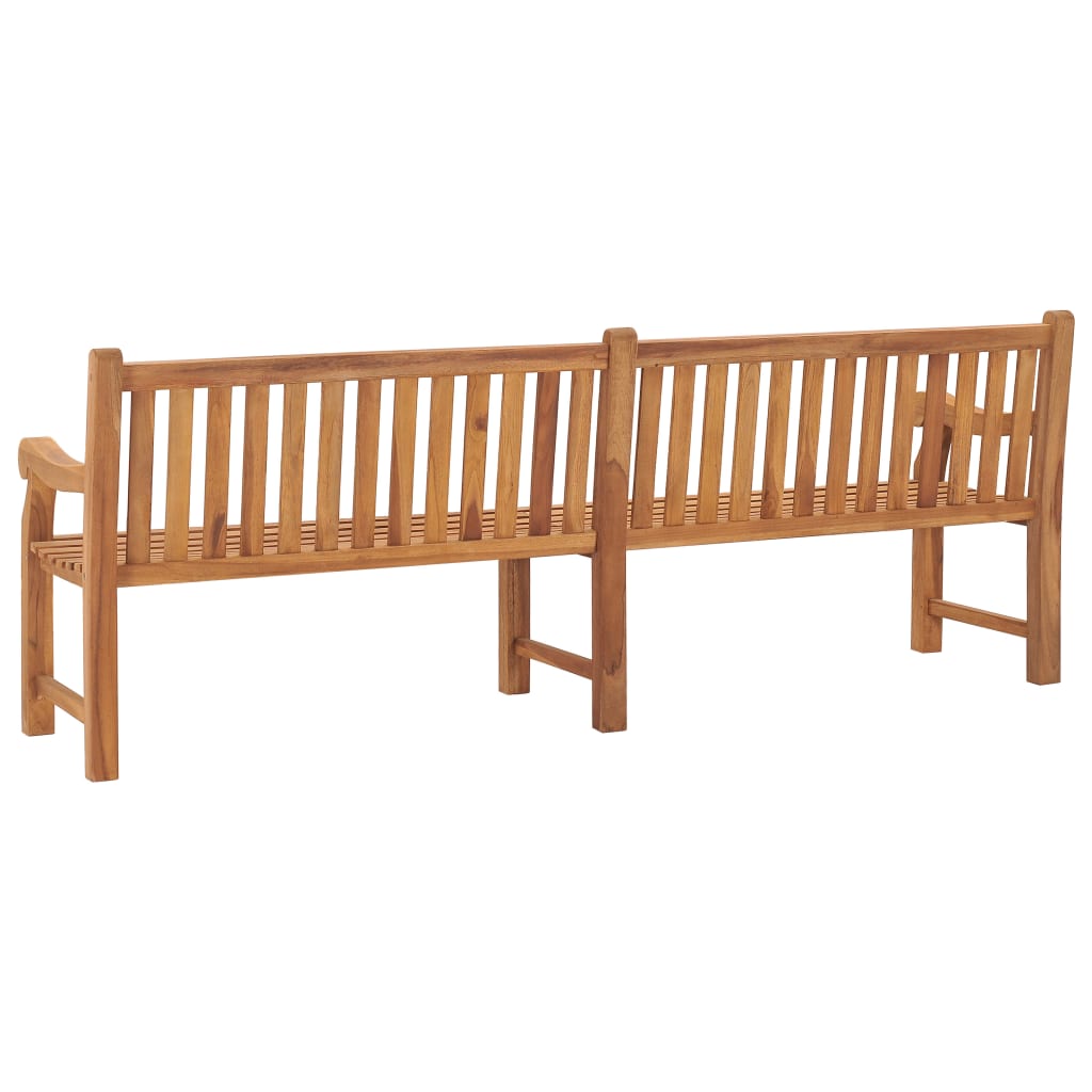 vidaXL Patio Bench 89.8" Solid Teak Wood