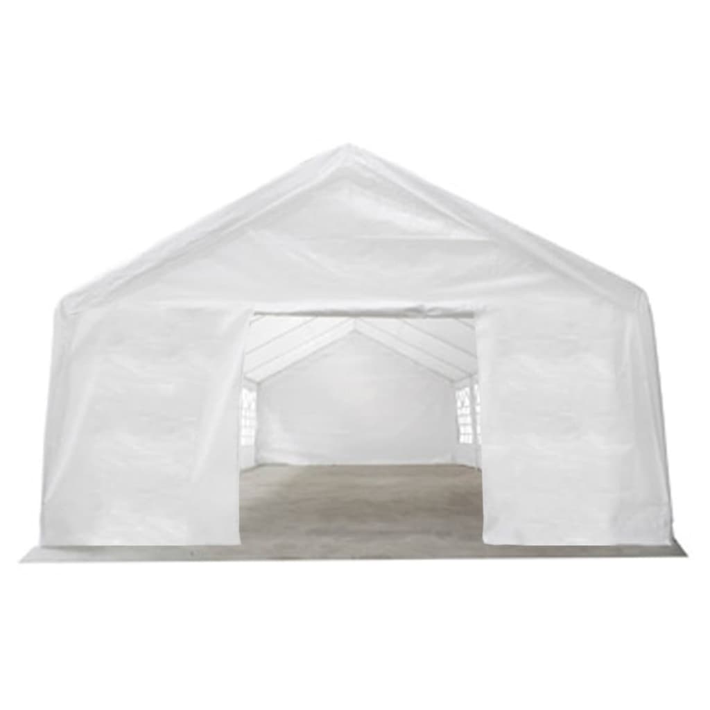 vidaXL White Party Tent 39.4'x19.7'