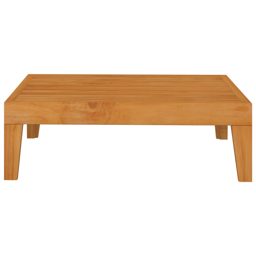 vidaXL Patio Table 27"x27"x9.4" Solid Acacia Wood