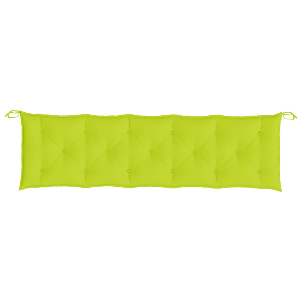 vidaXL Garden Bench Cushion Bright Green 70.9"x19.7"x2.8" Fabric