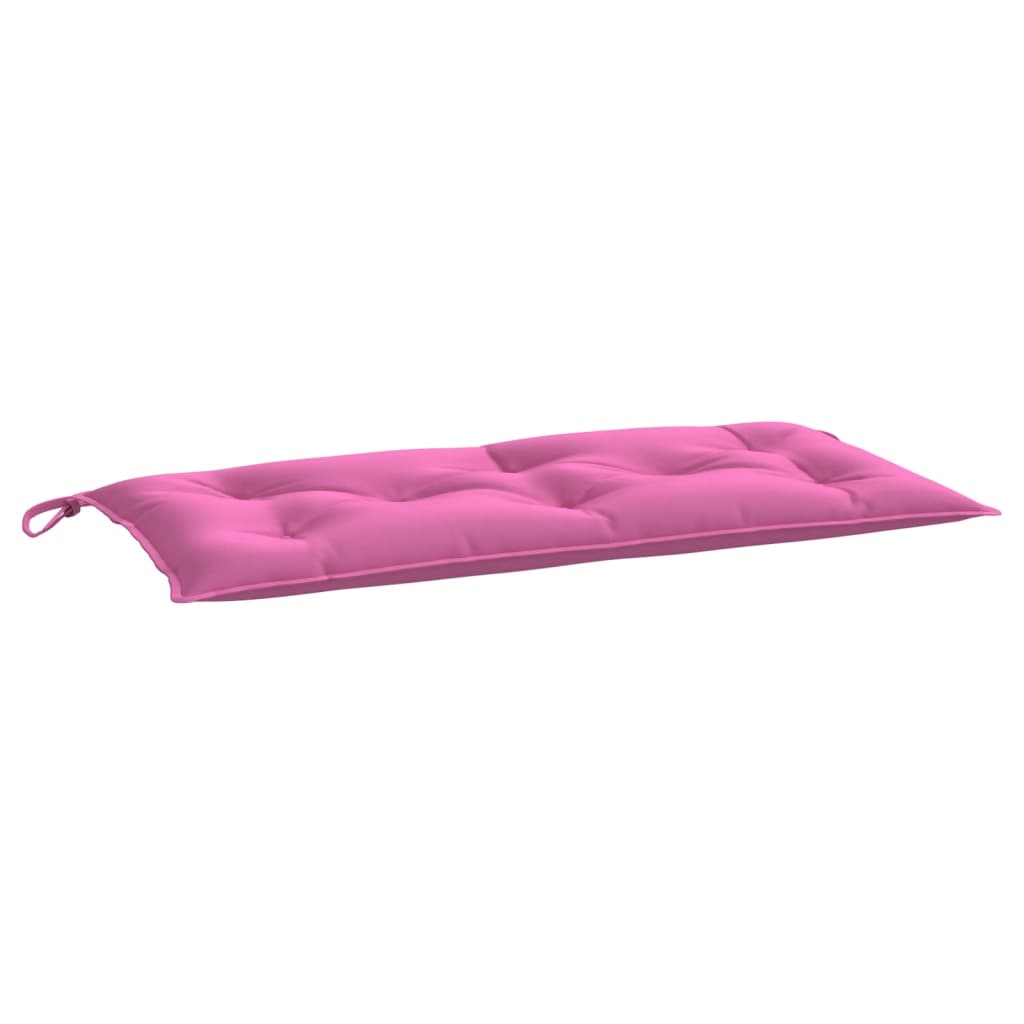 vidaXL Garden Bench Cushion Pink 39.4"x19.7"x2.8" Oxford Fabric