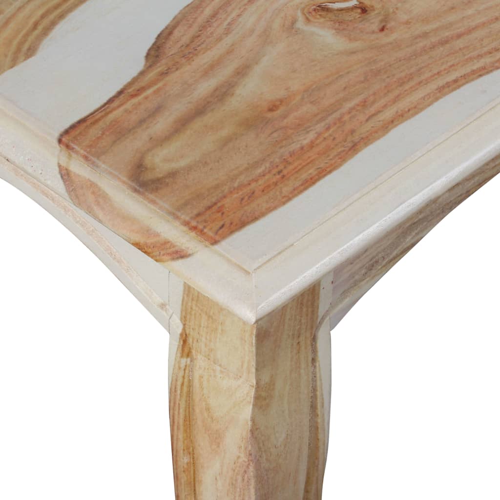 vidaXL Coffee Table Solid Sheesham Wood 43.3"x23.6"x13.8"