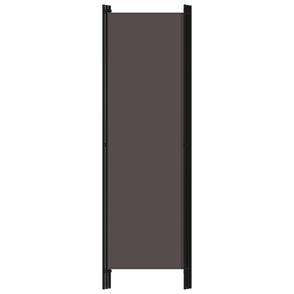 vidaXL 3-Panel Room Divider Anthracite 59.1"x70.9"