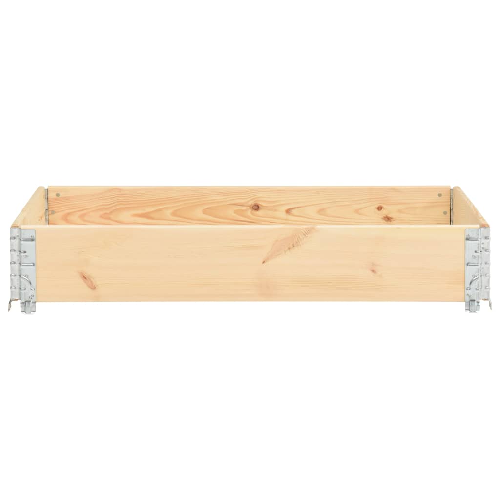 vidaXL Raised Bed 31.5"x47.2" Solid Pine Wood