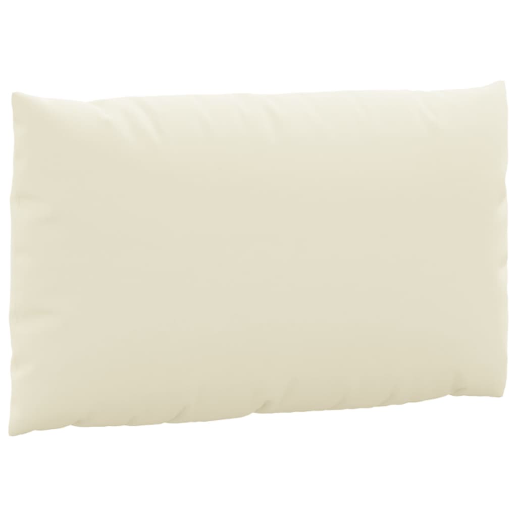 vidaXL Pallet Cushions 3 pcs Cream White Oxford Fabric