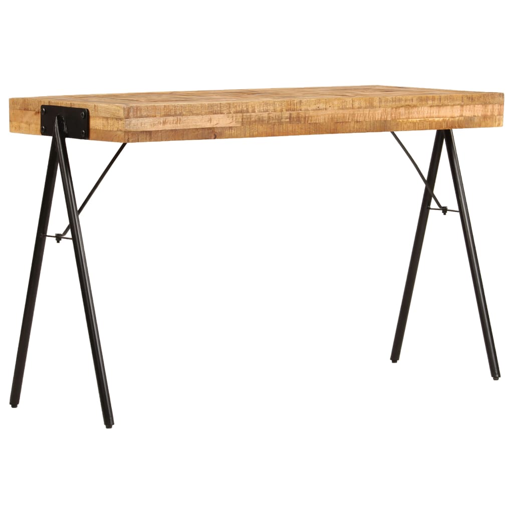 vidaXL Writing Table Solid Mango Wood 46.5"x19.7"x29.5"