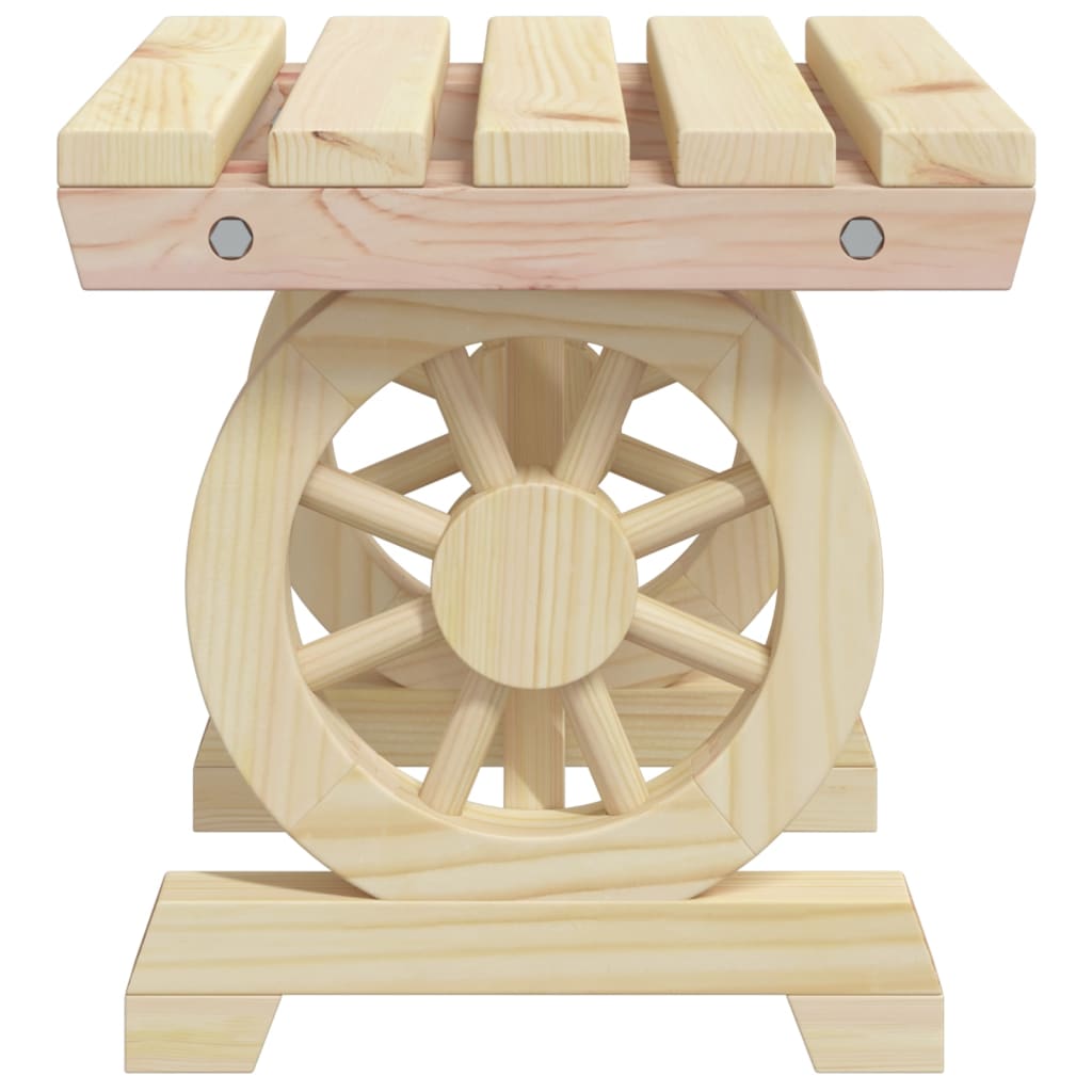 vidaXL 3 Piece Patio Lounge Set Solid Wood Fir