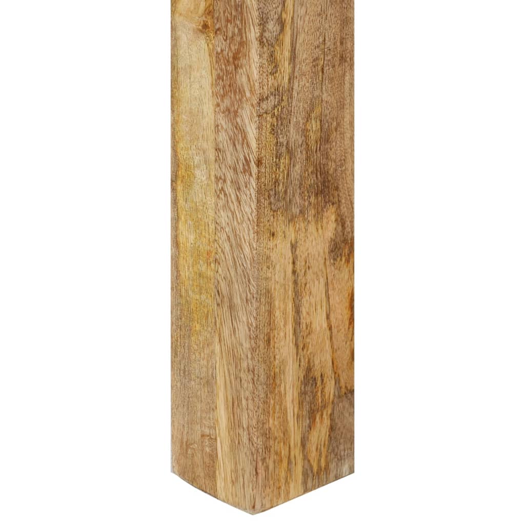 vidaXL Bar Table 44.1"x23.6"x42.5" Rough Mango Wood
