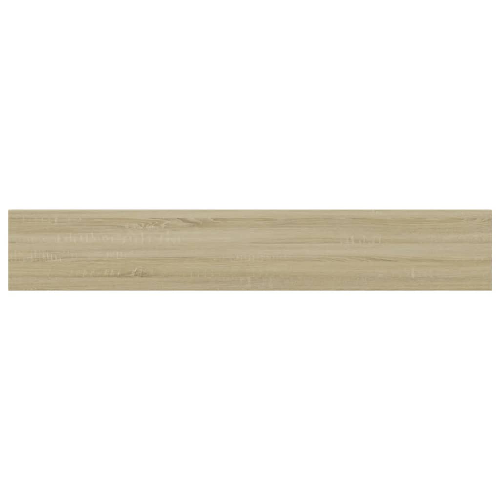 vidaXL Bookshelf Boards 8 pcs Sonoma Oak 23.6"x3.9"x0.6" Engineered Wood