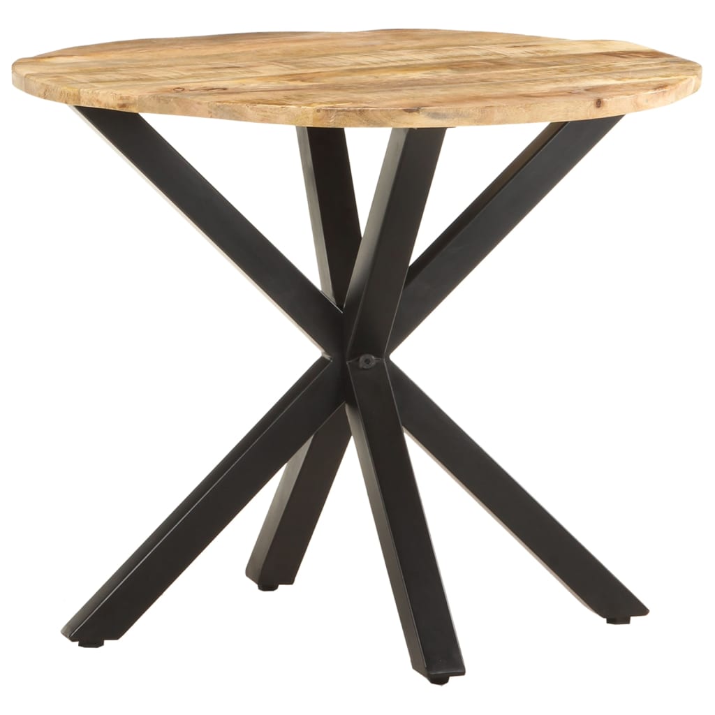 vidaXL Side Table 26.8"x26.8"x22" Solid Mango Wood
