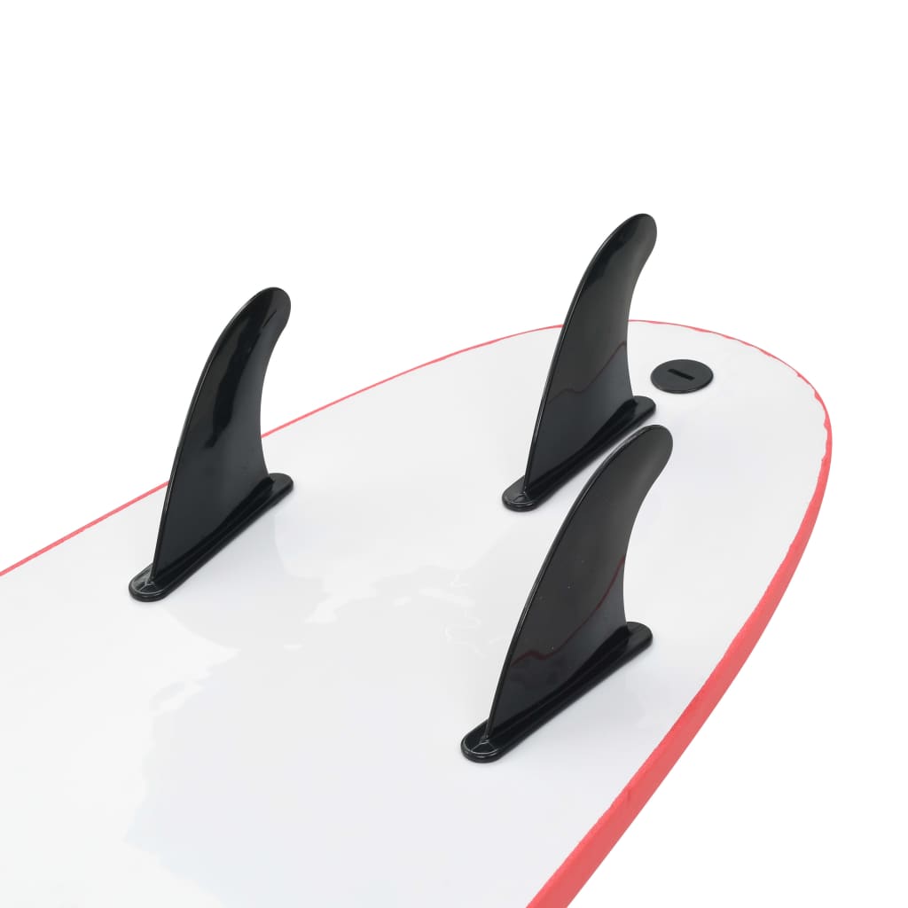 vidaXL Surfboard 66.9" Stripe