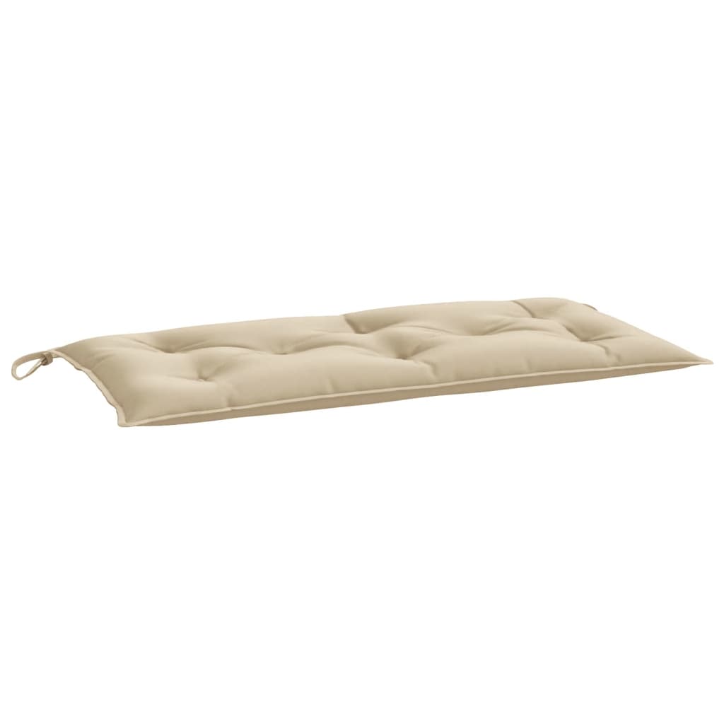 vidaXL Garden Bench Cushions 2pcs Beige 39.4"x19.7"x2.8" Oxford Fabric